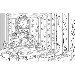 Chucky: The Official Coloring Book