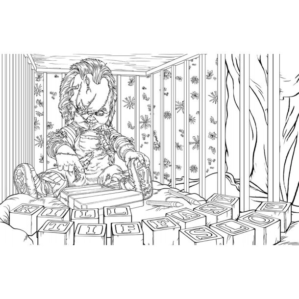 Chucky: The Official Coloring Book
