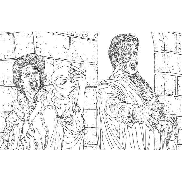 Universal Monsters: The Official Coloring Book