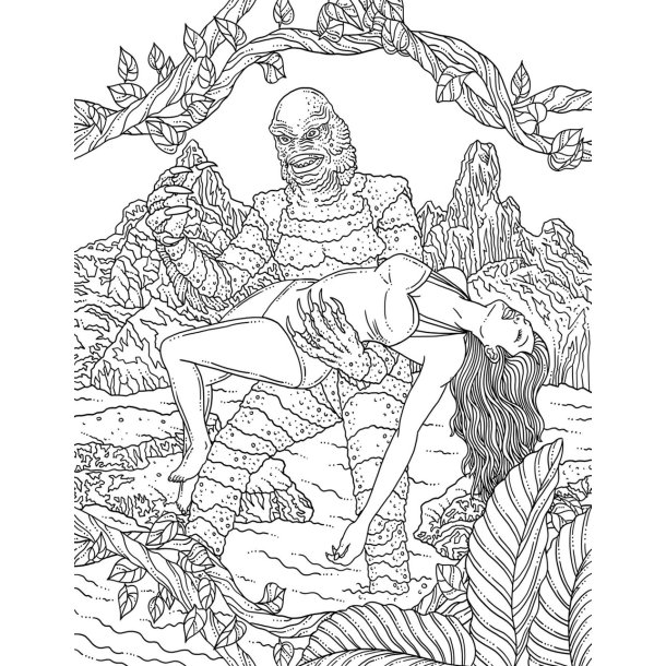 Universal Monsters: The Official Coloring Book