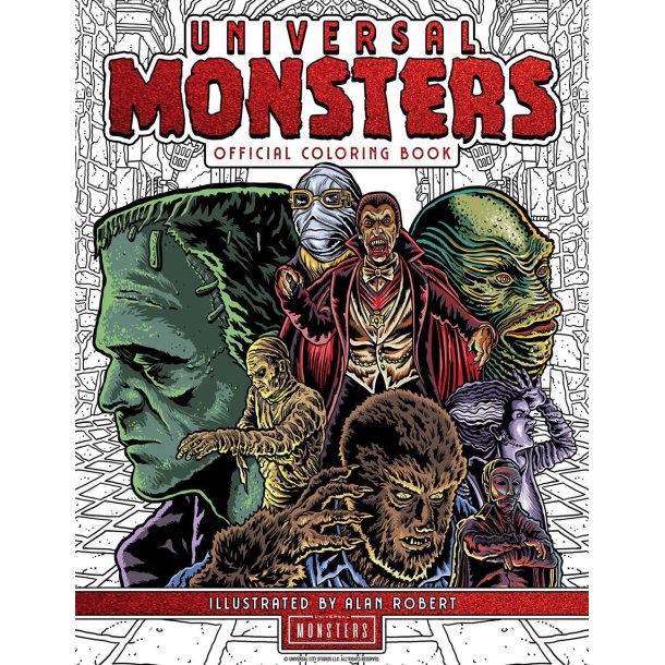 Universal Monsters: The Official Coloring Book