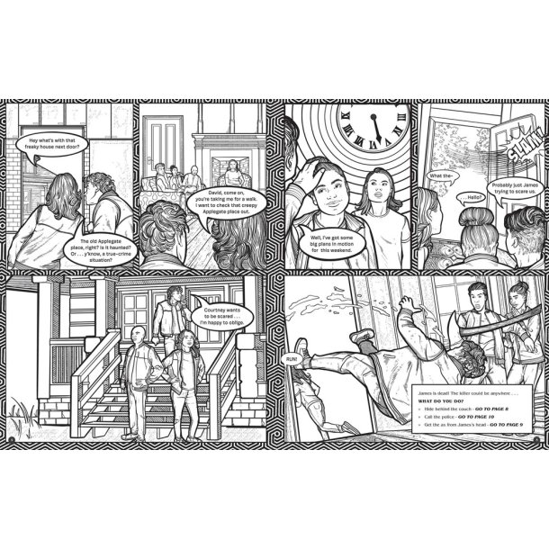 Survive The Night: A Killer Coloring Adventure