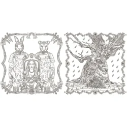 Horror Malebogspakke - Blyantspakke