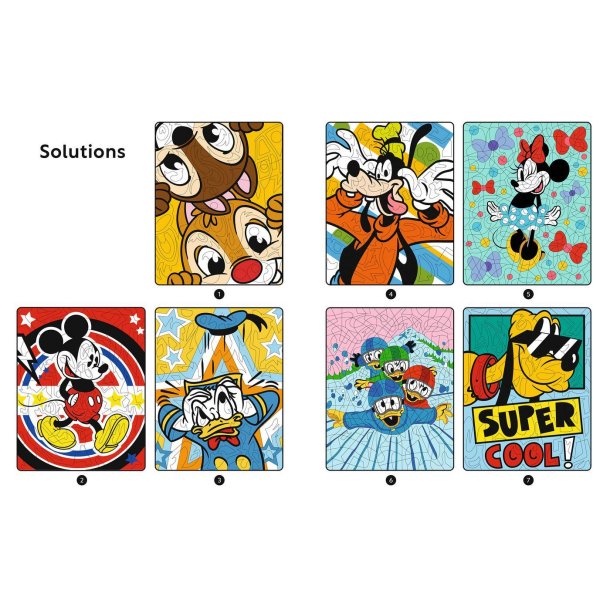 Disney Paint By Numbers,  Junior - Mickey and His Friends 