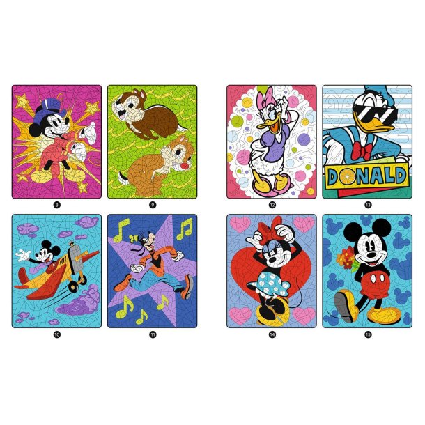 Disney Paint By Numbers,  Junior - Mickey and His Friends 