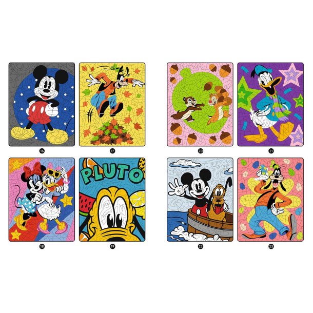 Disney Paint By Numbers,  Junior - Mickey and His Friends 