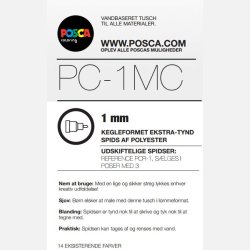 POSCA PC-1M 0,7 - 1 mm