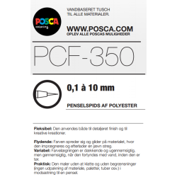 POSCA PCF-350 1 - 10 mm