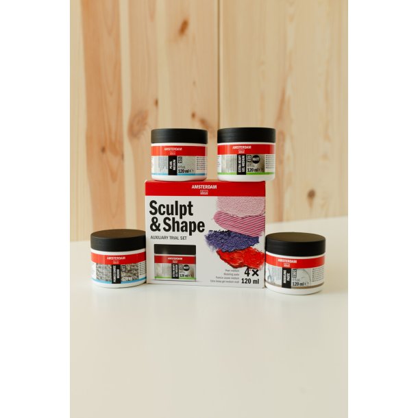 Amsterdam Sculpt &amp; Shape Medium S�t - 4x120ml.