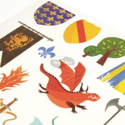 Dreamy Klistermrker - Riddere