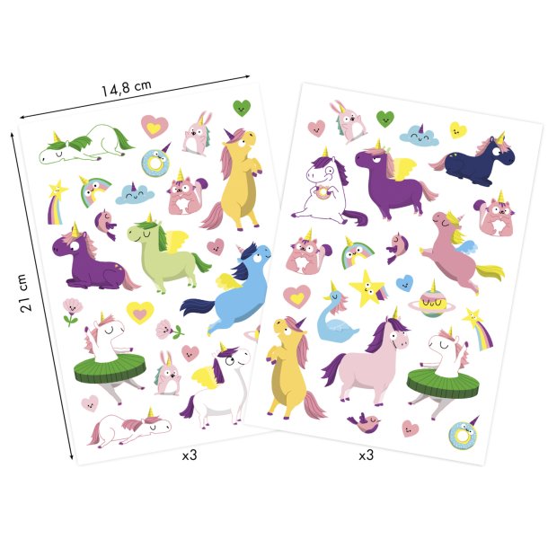 Dreamy Klistermrker - Enhjrninger