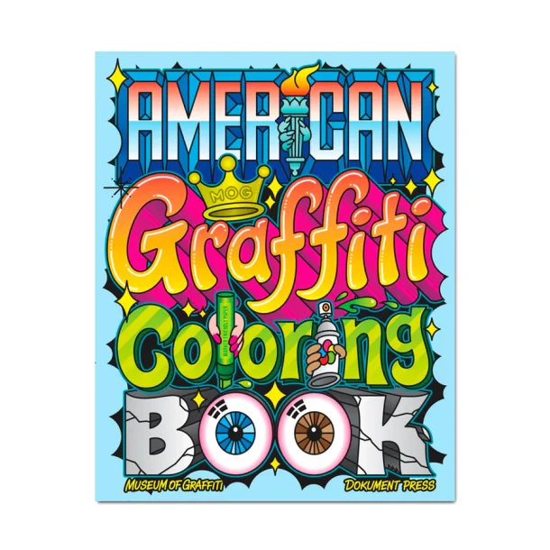 American Graffiti Coloring Book