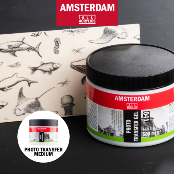 Amsterdam Photo Transfer Gel 120ml. 