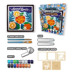 Wooden Art Craft Kit - Aperol Spitz