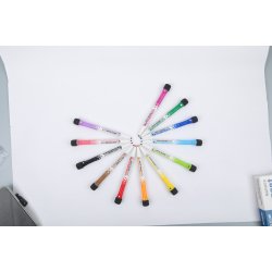 Mobee - Whiteboard Markers m. svamp 12-pak