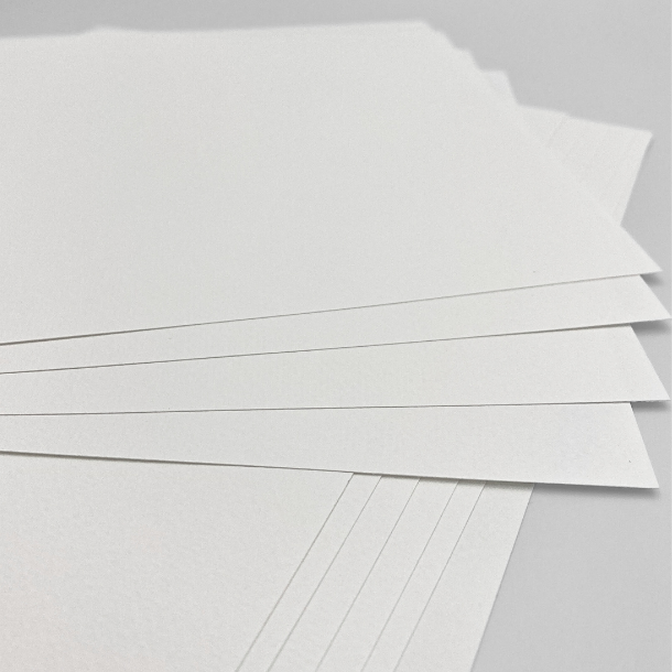 Tiziano Tegnepapir 10 Ark, Hvid