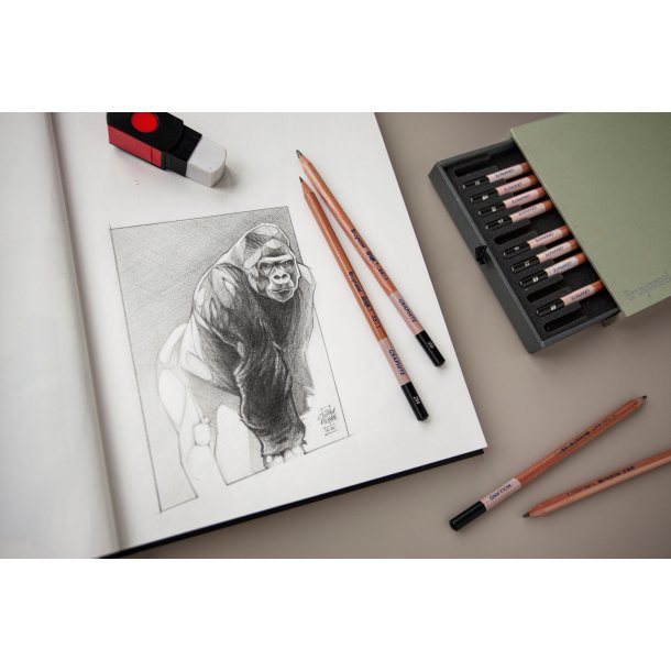 Bruynzeel Design Grafitblyanter 12-pak