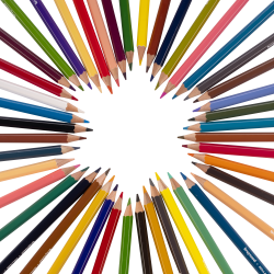 Farveblyanter, 24-pak