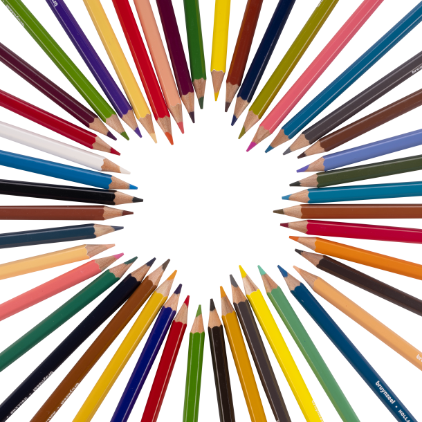 Bruynzeel, Farveblyanter til Brn, 24-pak