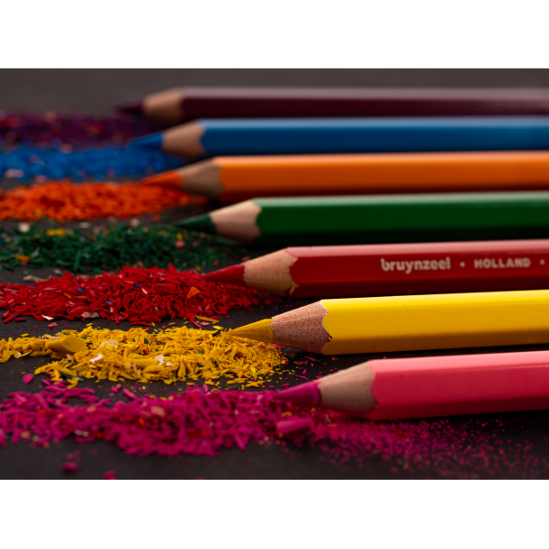 Bruynzeel, Farveblyanter til Brn, 24-pak