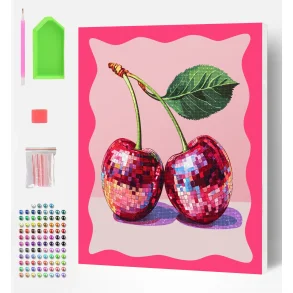 Diamond Painting - Cherry Pop 30x40 cm