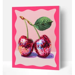Diamond Painting - Cherry Pop 30x40 cm