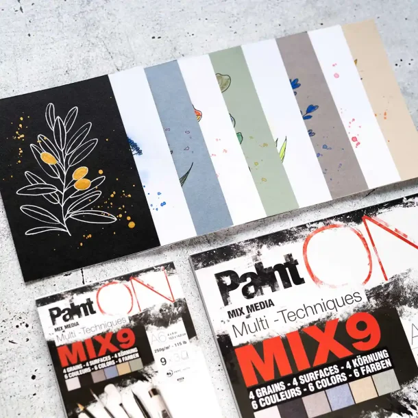 Paint-on Multi-teknik MIX9