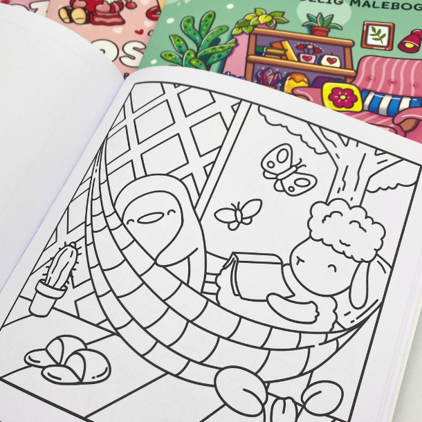 Comfy Life - Sd og Hyggelig Malebog