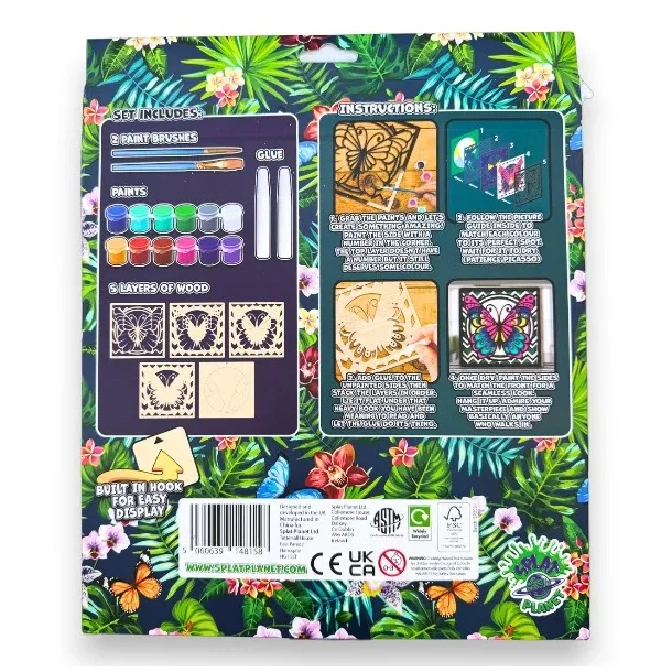 Wooden Art Craft Kit - Butterfly