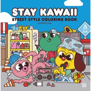 Stay Kawaii Coloring Book 