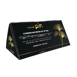 UNI Pin - The Full Black Box, 18-Pak