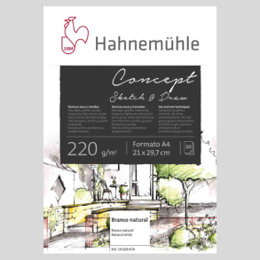 Hahnemhle Concept Skitse- & Tegneblok A4
