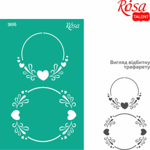 ROSA Talent Adhesive Stencil 