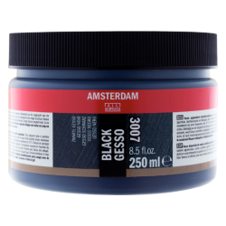 Amsterdam Sort Gesso 250ml. 