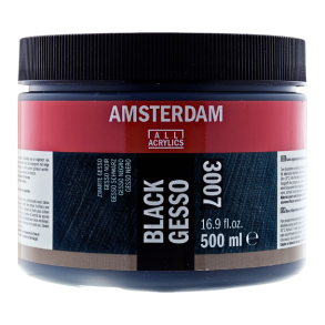 Amsterdam Sort Gesso 500ml. 