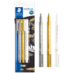 Staedtler Metallic Pen, 3-pak
