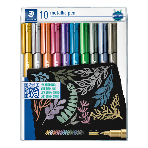 Staedtler Metallic Pen, 10-pak