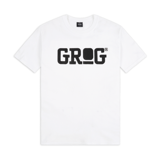 Grog T-shirt HVID Str. XL