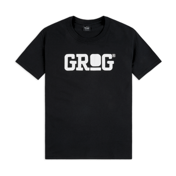 Grog T-shirt BLACK Str. M
