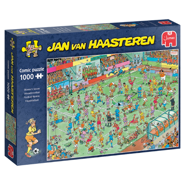 Genoptryk Puslespil af JVH "Womens Soccer" 1000 Brikker