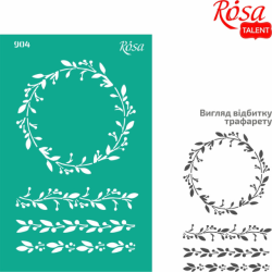 ROSA Talent Adhesive Stencil "Frames 904 13x20cm