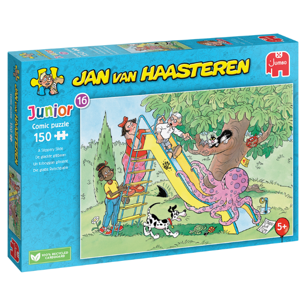 Puslespil af JvH "Junior" - A Slippery Slide 150 brikker