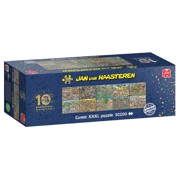 Puslespil af Jan Van Haasteren "10th Anniversary" 30200 Brikker
