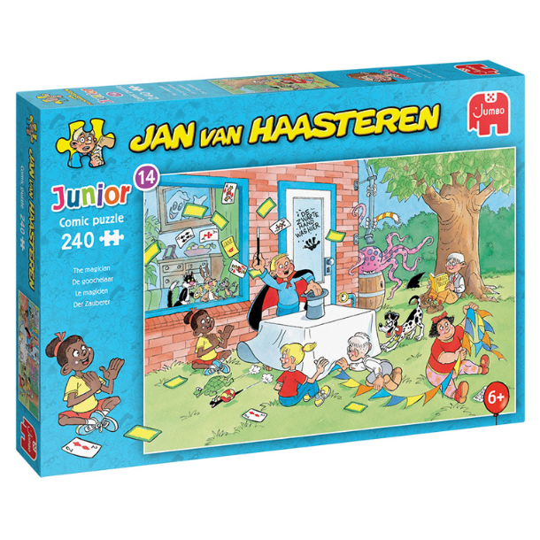 Puslespil af JvH "Junior" - The Magician 240 brikker