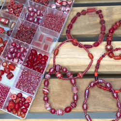 Glasperlest - Rubinrd