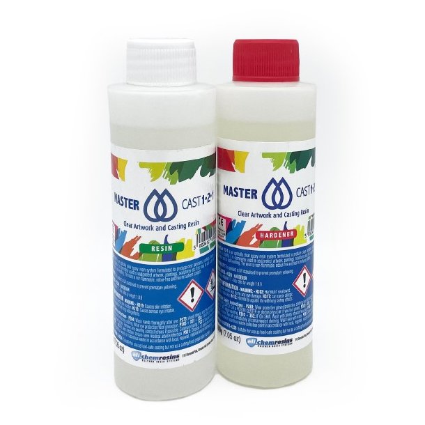 MasterCast 1-2-1 Clear Art Coating Resin 400g.