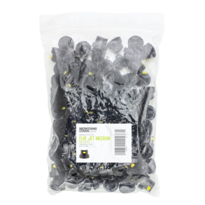 Dyse Flat Jet Medium, 100-stk.
