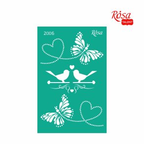 ROSA Talent Reusable Adhesive Stencil 
