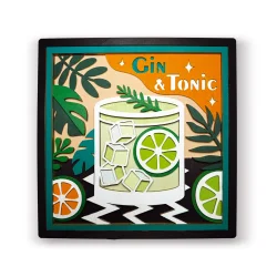 Wooden Art Craft Kit - Gin &amp; Tonic