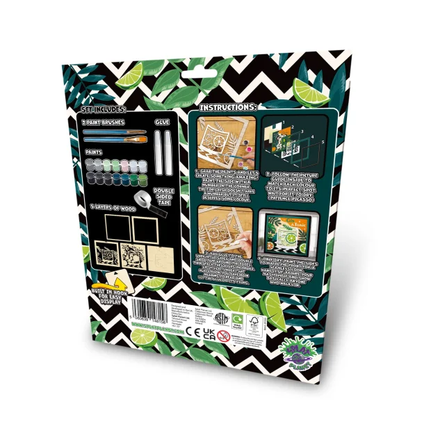 Wooden Art Craft Kit - Gin &amp; Tonic